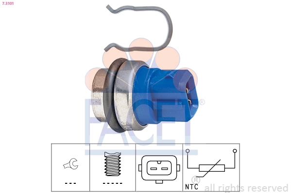 Sensor de temperatura del refrigerante Audi 80 B4 sedán (8C2) (1991 - 1994) precio, desde 8,01 EUR