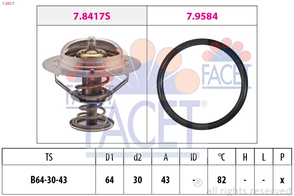 Termostato Chrysler 1305A192 precio, desde 18,74 EUR