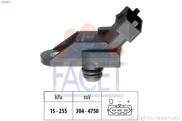 Sensor de presión del colector de admisión 0003121V00200000 MERCEDES