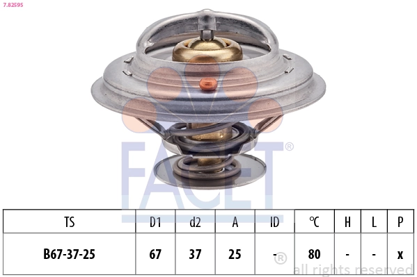 FACET 78259S termostato Jeep Grand Cherokee