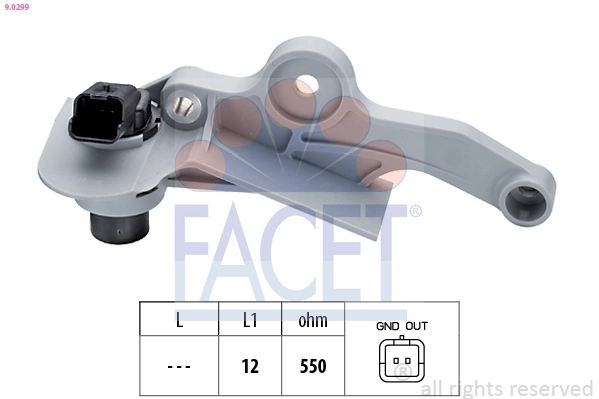 144319 EFI Sensor de posición del cigüeñal