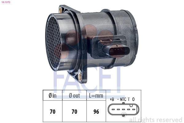 Sensor de flujo de aire para Hyundai I10  PA