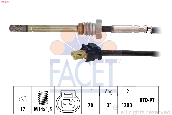 Sensor de temperatura de gases de escape en catalizador Magneti Marelli STS0079 precio, desde 46,46 EUR