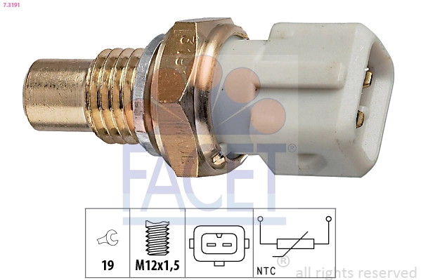 Sensor de temperatura del motor 21  sedán (1986-1994) original desde 10,22 €