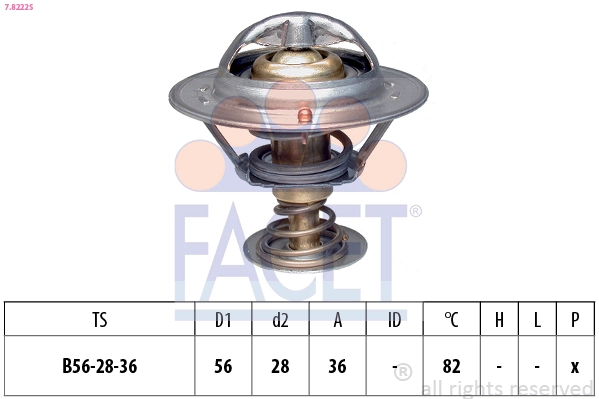TE0123 Magneti Marelli Termostato de agua