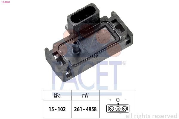 Comprar EX69240 Euroex Sensor de presión del colector de admisión
