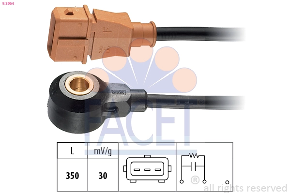 Sensor de detonación para Volkswagen Transporter T4 70A, 70H, 7DA, 7DH