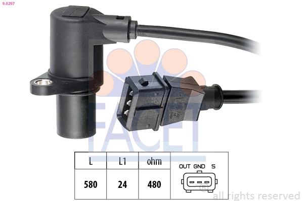 Generador de impulsos, cigüeñal  Audi 80 B4 sedán (8C2) (1991 - 1994) precio, desde 29,68 EUR