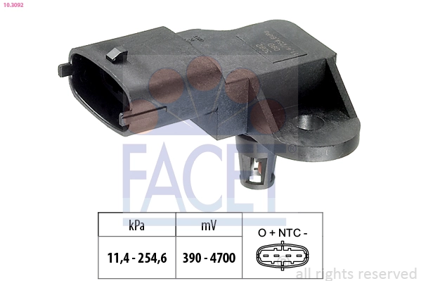Comprar EPBBPT4V010Z NGK Sensor de presión de sobrealimentación