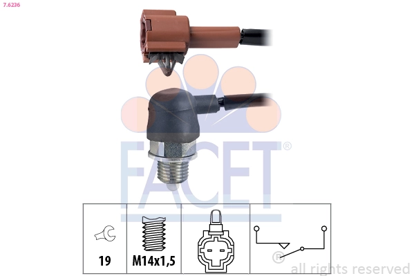 Interruptor piloto de marcha atrás Subaru Forester I desde 28,44 €