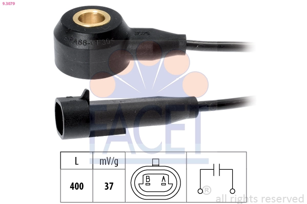 Sensor de detonaciones Opel Zafira A monovolumen (F75) (1999 - 2005) precio, desde 27,08 USD