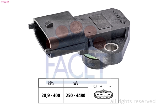 Sensor de presión del aire de admisión AND 42133018