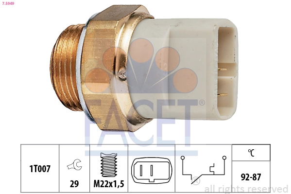 Comprar Sensor de temperatura del refrigerante (activación del ventilador del radiador) Iveco Daily III a bajo precio