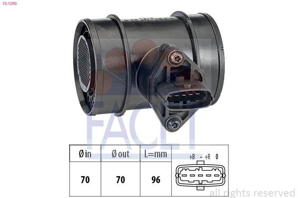 Medidor de flujo de aire Opel Frontera A SUV (5MWL4) (1991 - 1998) precio, desde 42,48 EUR