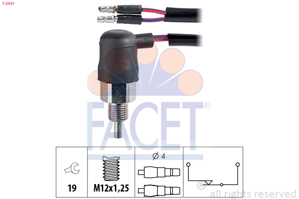 Interruptor de marcha atrás para Mitsubishi Pajero L04G