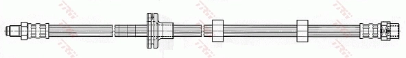 Tubo flexible de frenos delantero Samko 6T49354