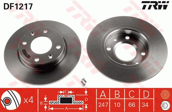 Comprar DP61004 Brembo Pastillas delanteras de freno