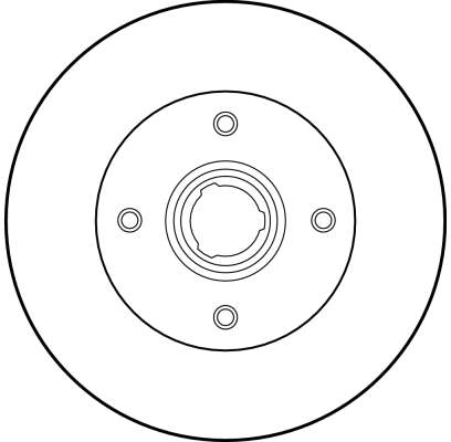 Disco de freno trasero Seat Ibiza 2 6K1
