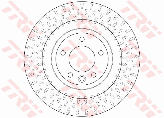 DF6528S TRW Freno de disco trasero