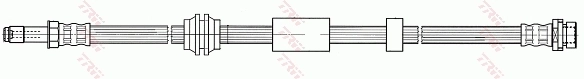 Tubo de frenos delantero para Ford Focus II DA, HCP, DP
