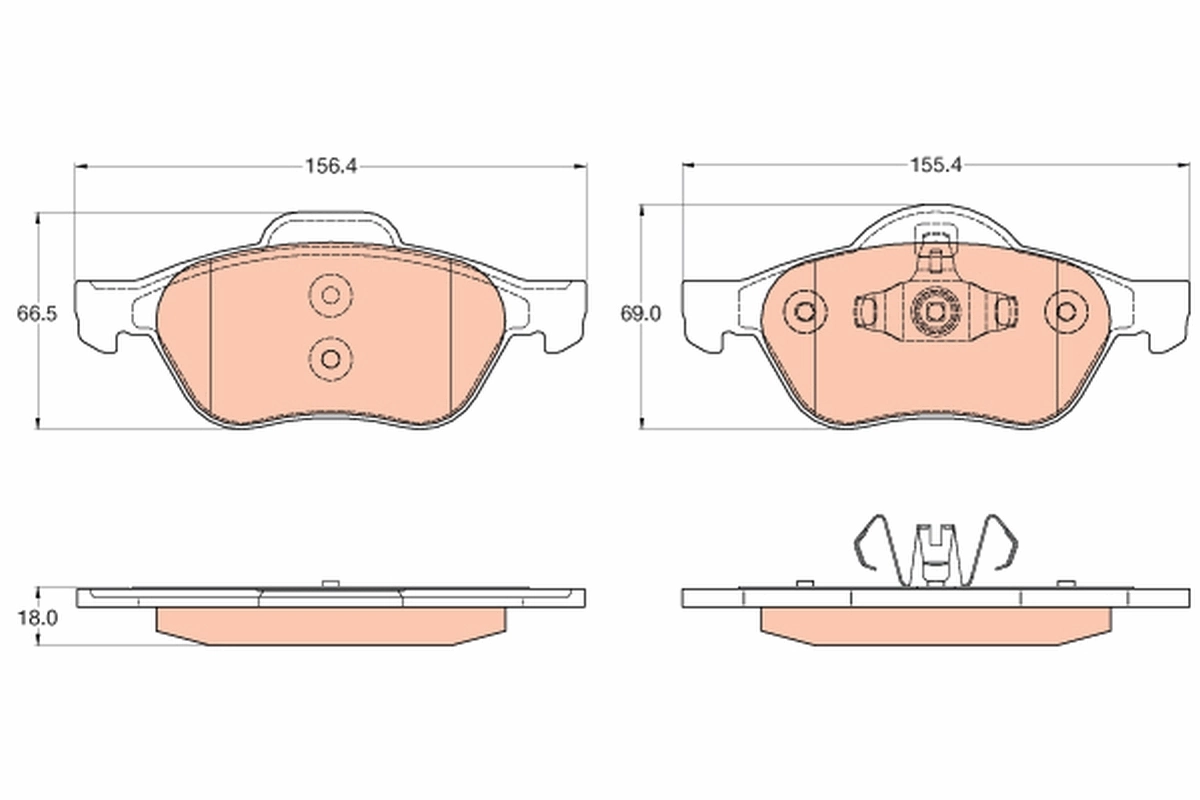 Pastillas freno delanteras Brembo DP68027 precio, desde 25,98 EUR
