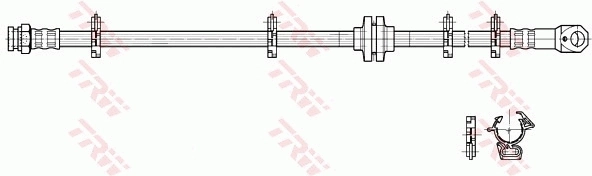 Comprar Latiguillos de freno delantero Lancia Delta I 831AB0