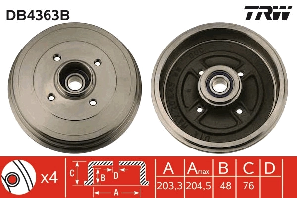 DB4363B TRW