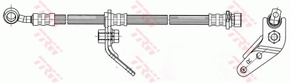 Tubo flexible de frenos delantero Honda Accord VII