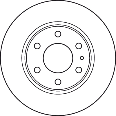 DF4988S TRW Freno de disco trasero