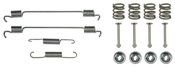 Juego de montaje, zapatas de freno traseras Smart FORTWO  (2004-2007)