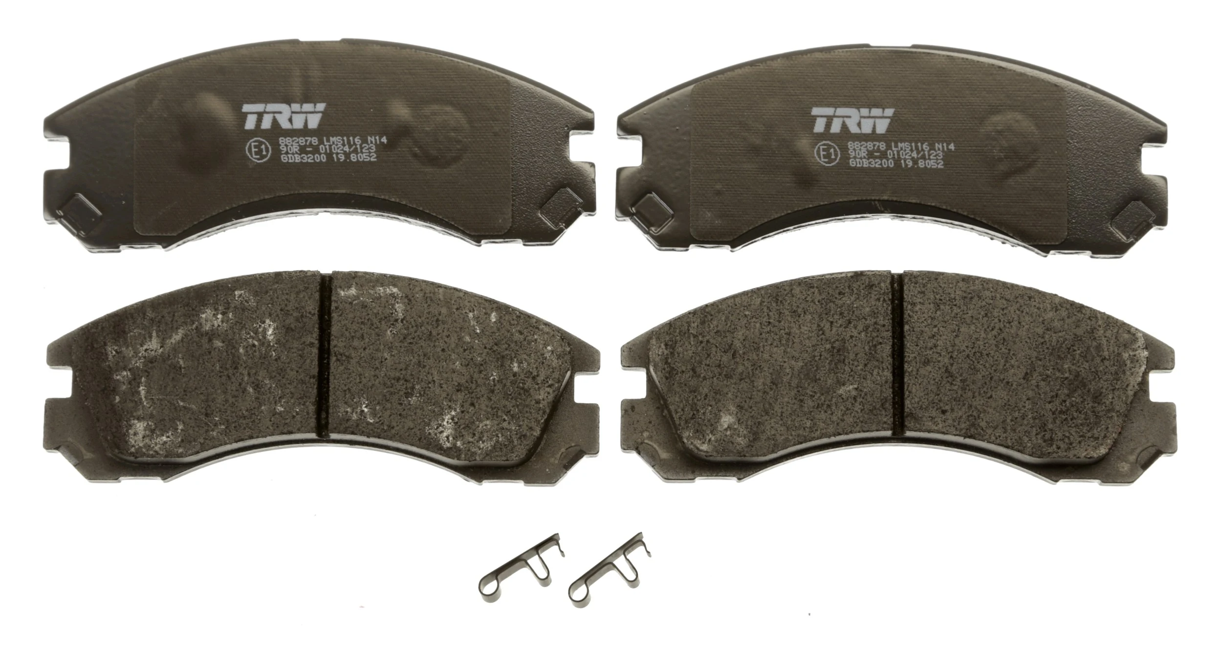 GDB3200 TRW Pastillas delanteras