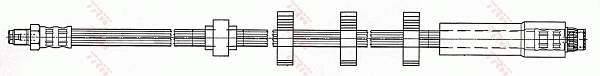 Comprar Latiguillos de freno delantero Peugeot 406  8B
