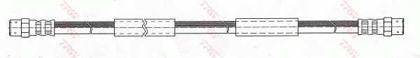 PHA339 TRW Tubo de frenos delantero