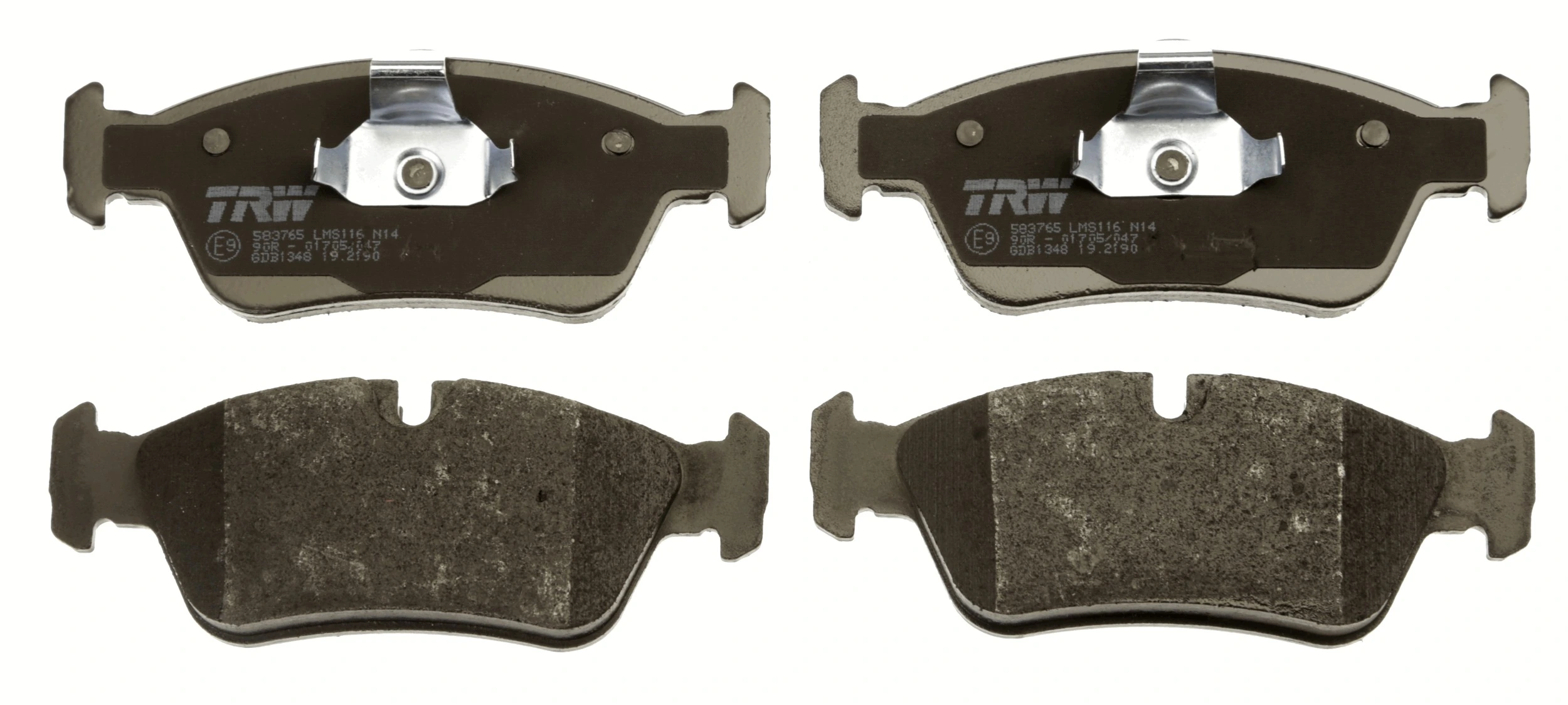 Pastillas de freno delanteras Parts-Mall PKV001