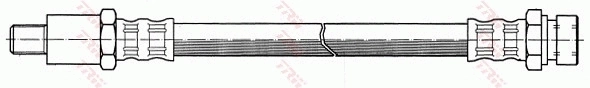  Latiguillos de freno delantero Toyota Avensis 