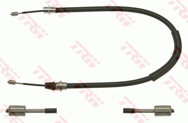  Cable de freno de mano trasero derecho Peugeot 406 