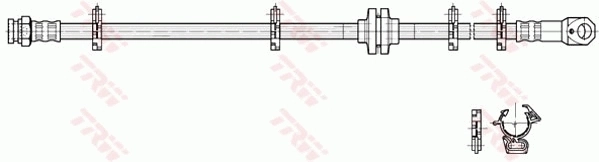 Latiguillos de freno delantero Lancia Delta I hatchback (831AB0) (1982 - 1993) precio, desde 8,47 EUR