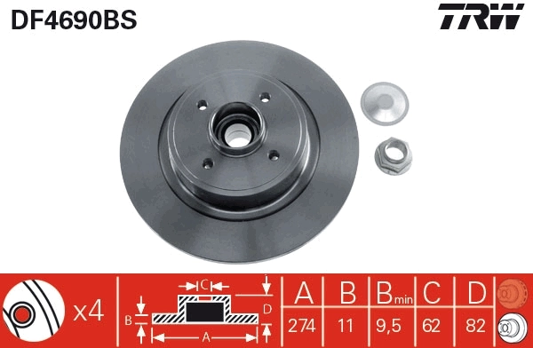 DF4690BS TRW