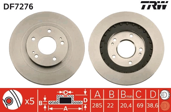 Frenos delanteros SsangYong Korando SUV (KJ) (1996 - 2006) precio, desde 54,33 EUR