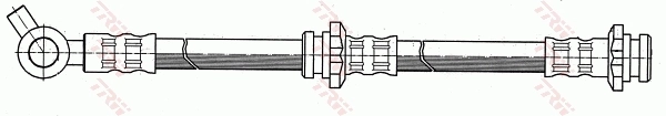  Latiguillos de freno delantero Nissan Vanette 