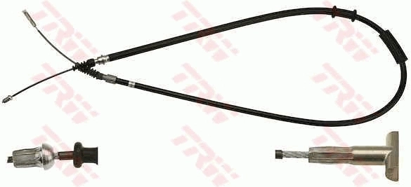 Cable de freno de mano trasero derecho para Fiat Tipo 160