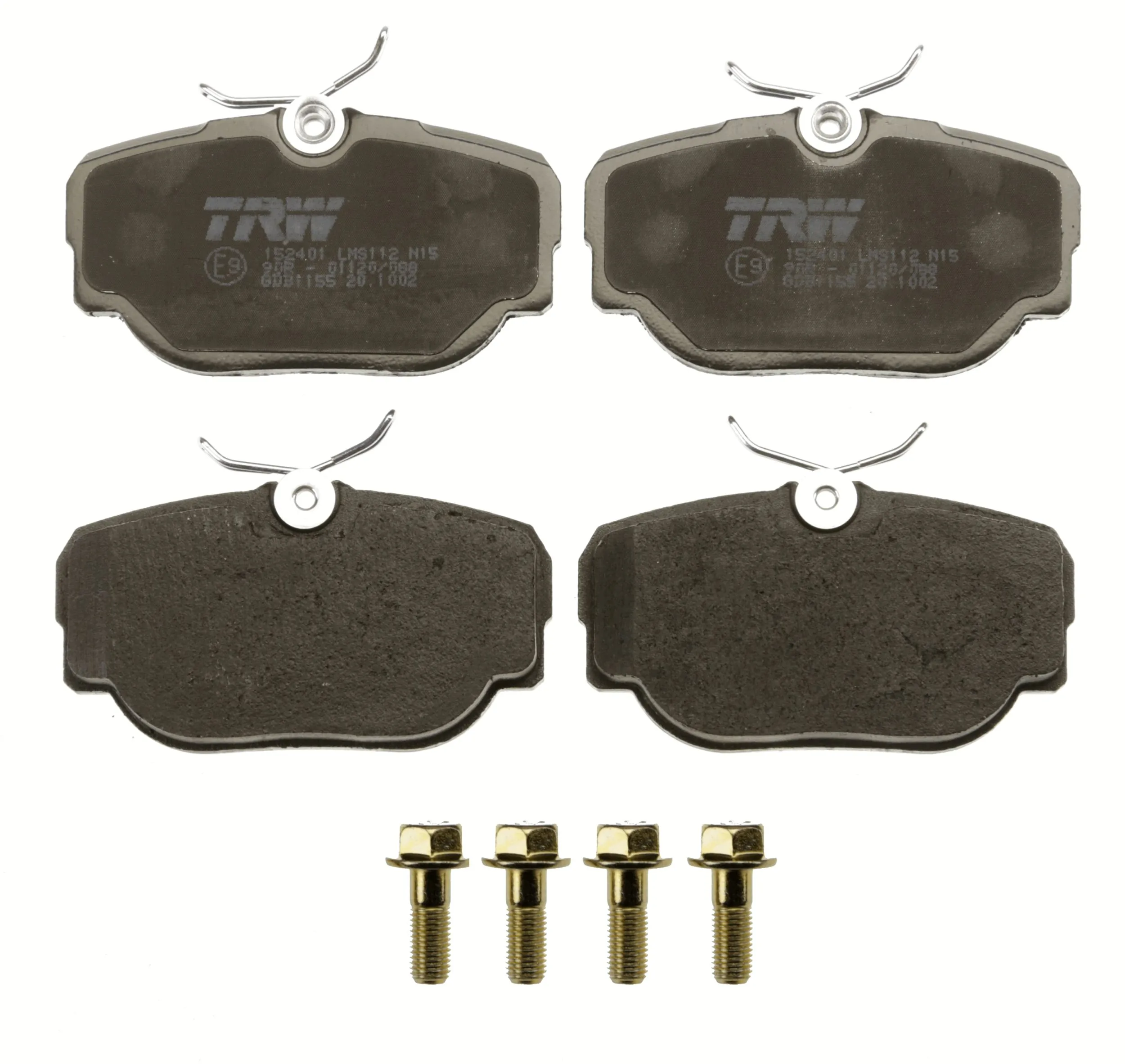 GDB1155 TRW Pastillas freno traseras