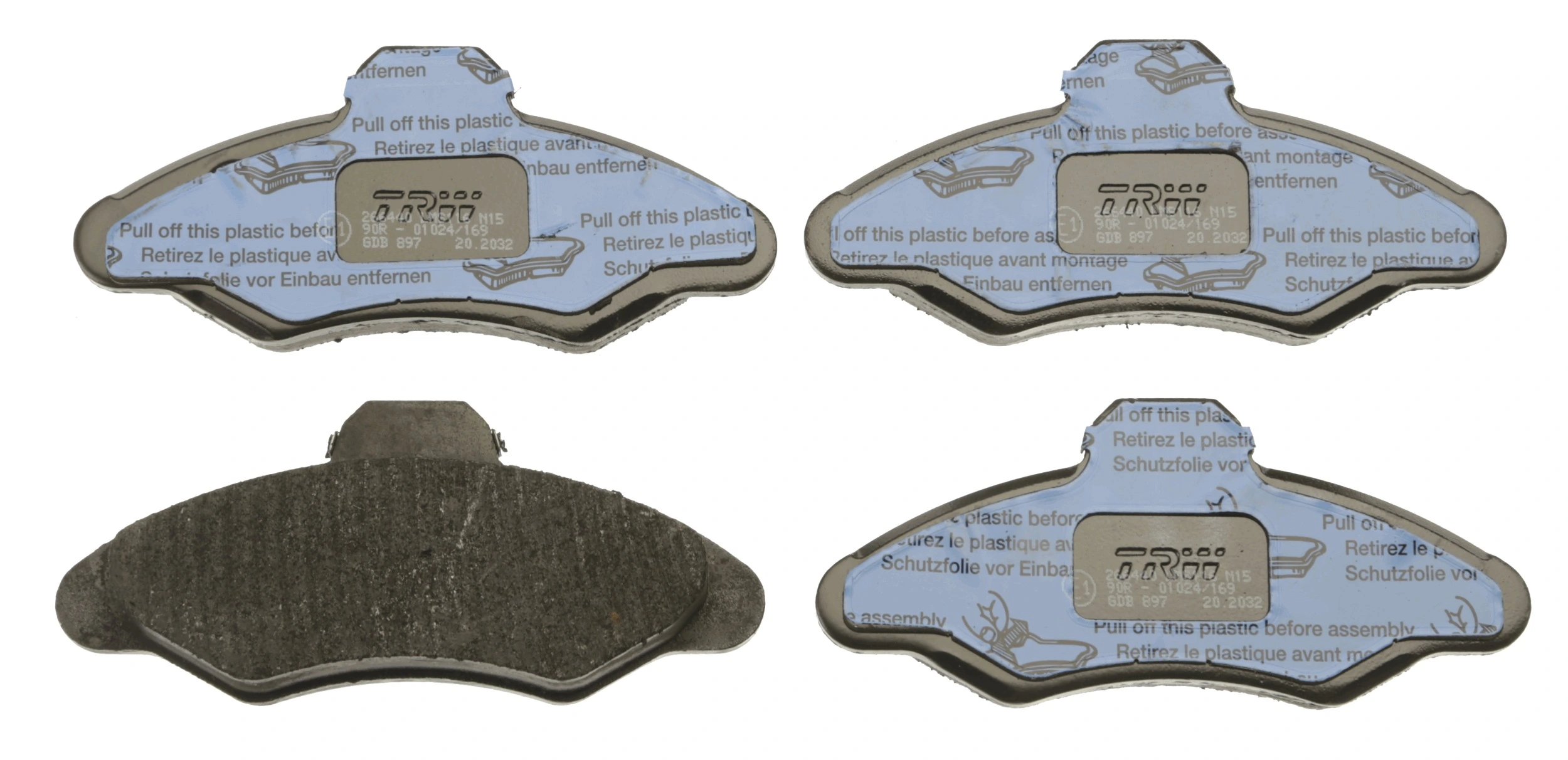 Pastillas freno delanteras VALEO 647629 precio, desde 20,58 EUR