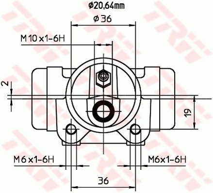 Comprar Cilindro de freno de rueda trasera Ford Transit IV T