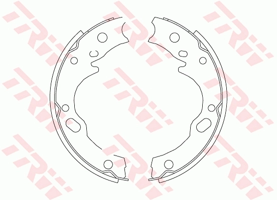 Comprar 3616089TA0 Nissan/Infiniti Juego de zapatas de frenos, freno de estacionamiento