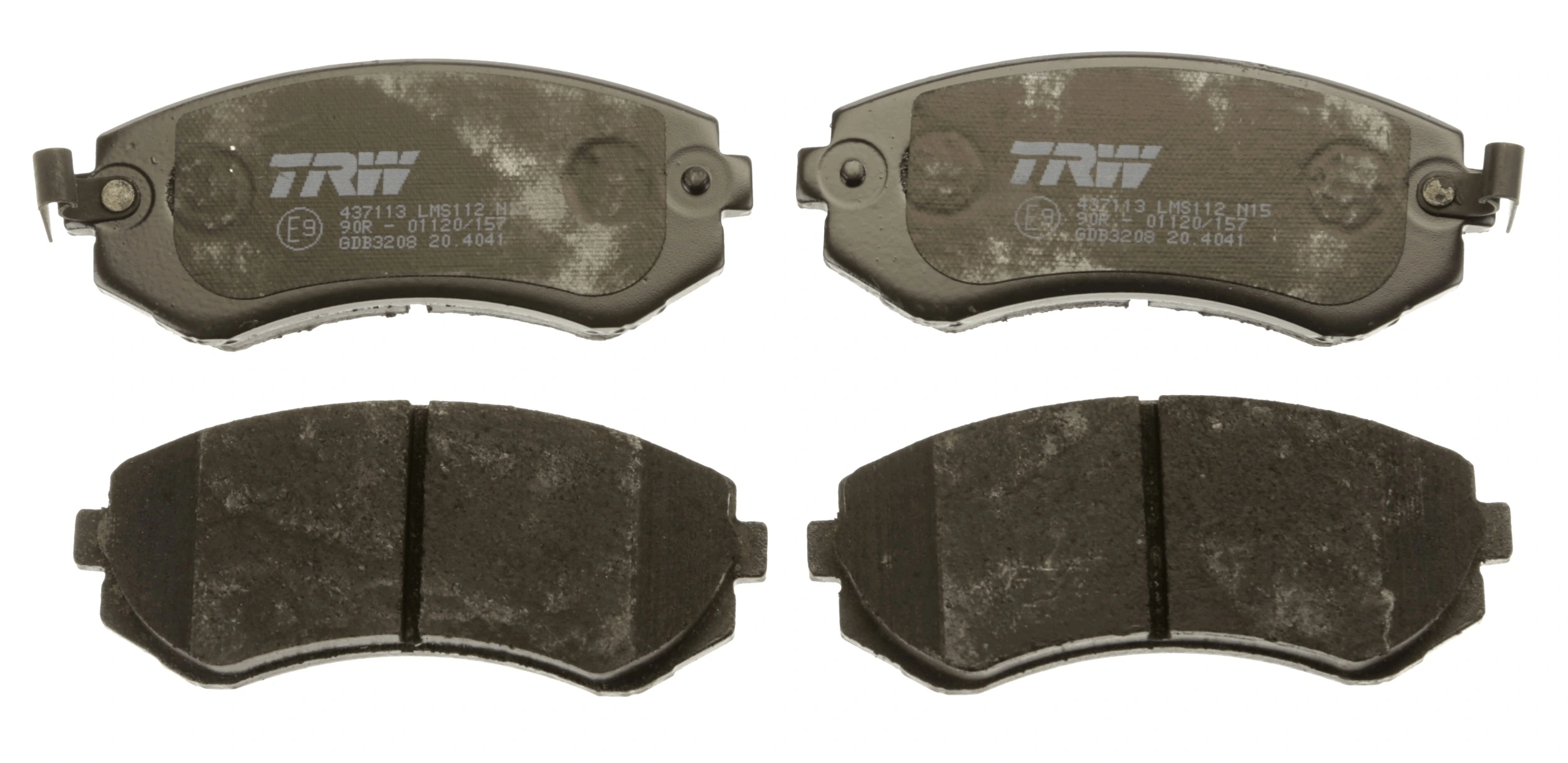 GDB3208 TRW Pastillas delanteras