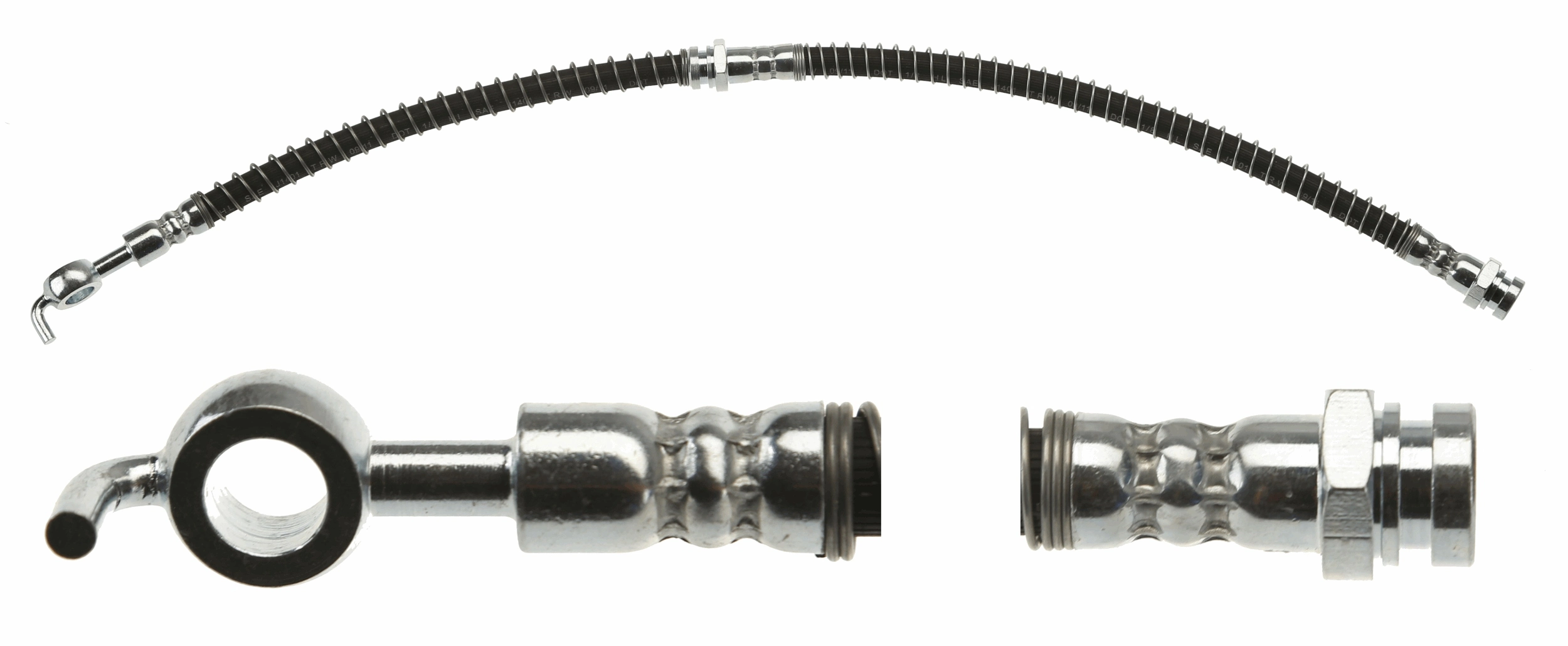Tubo flexible de frenos delantero para SsangYong Korando  (KJ)