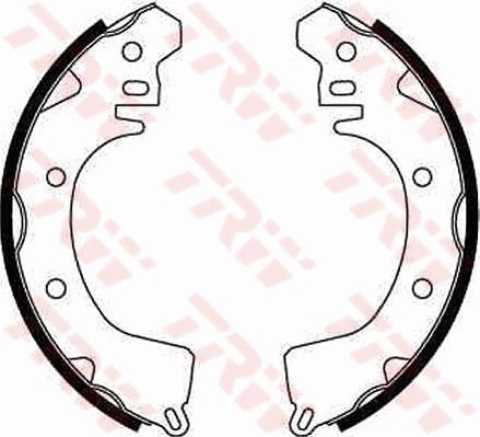 Zapatas de freno traseras Mitsubishi Galant IV (A16)