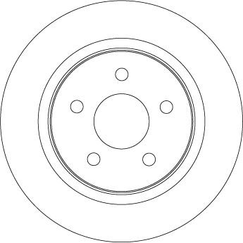 Disco de freno trasero Volvo V40 525, 526