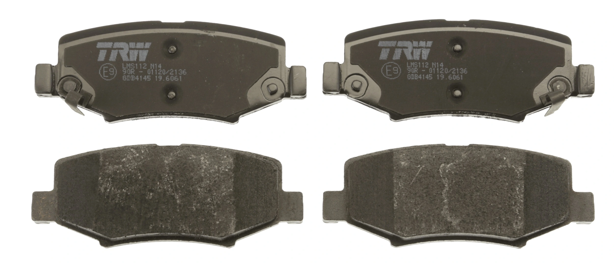GDB4145 TRW Pastillas freno traseras